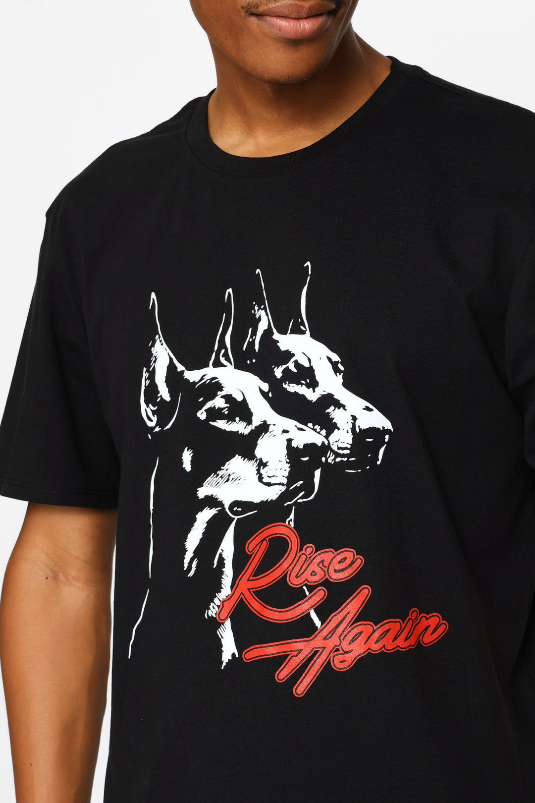 Dog Rise Again Tee - Black