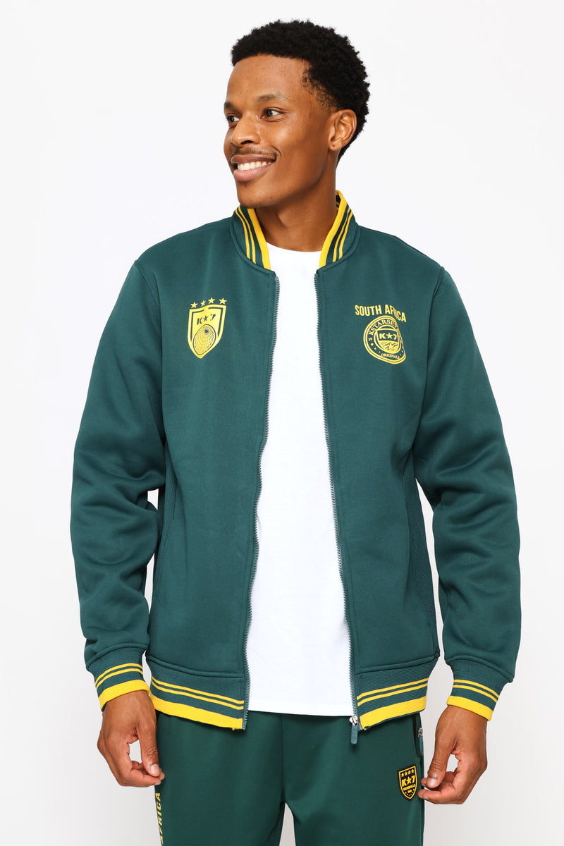 Freeplay Zip Through Tracktop - Emerald