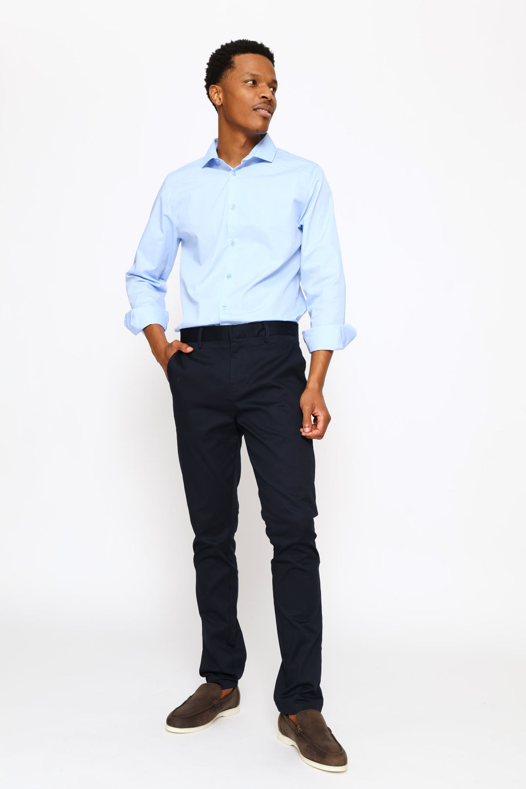 Slim Smart Chino - Navy