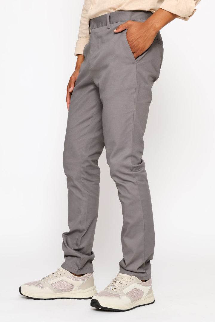 Slim Smart Chino - Grey