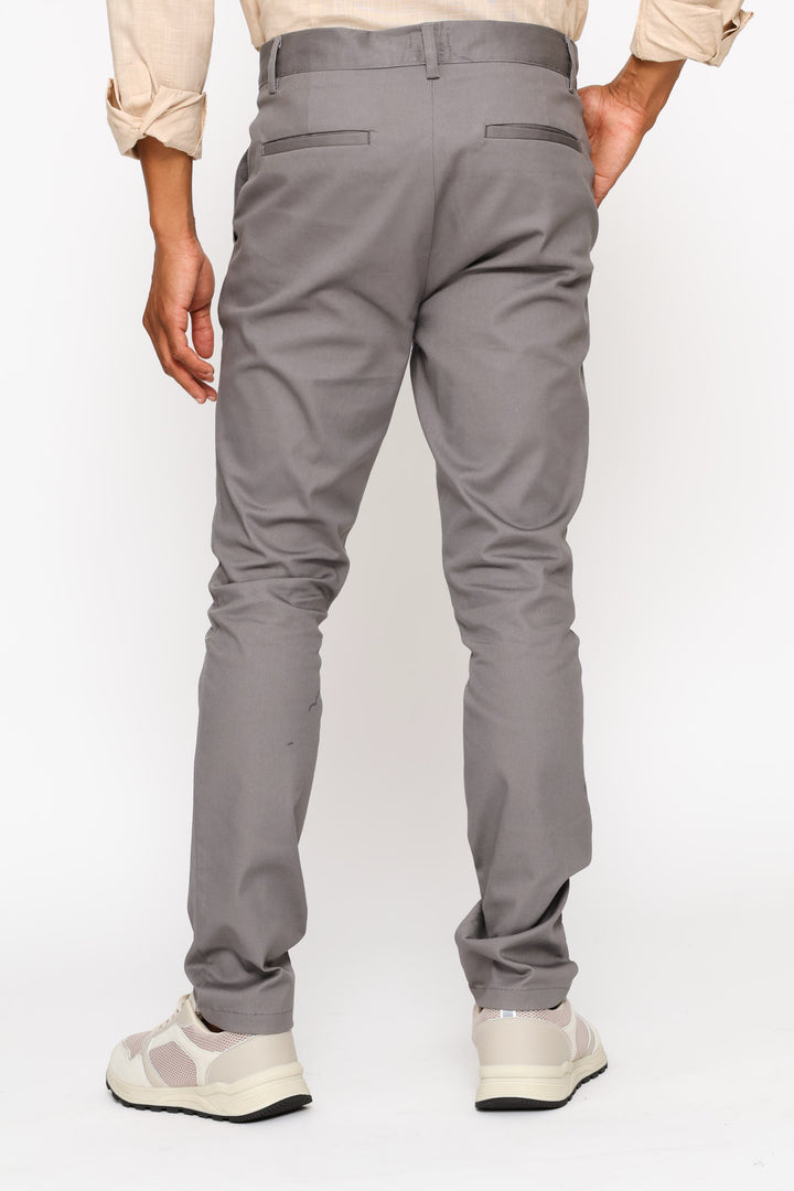 Slim Smart Chino - Grey