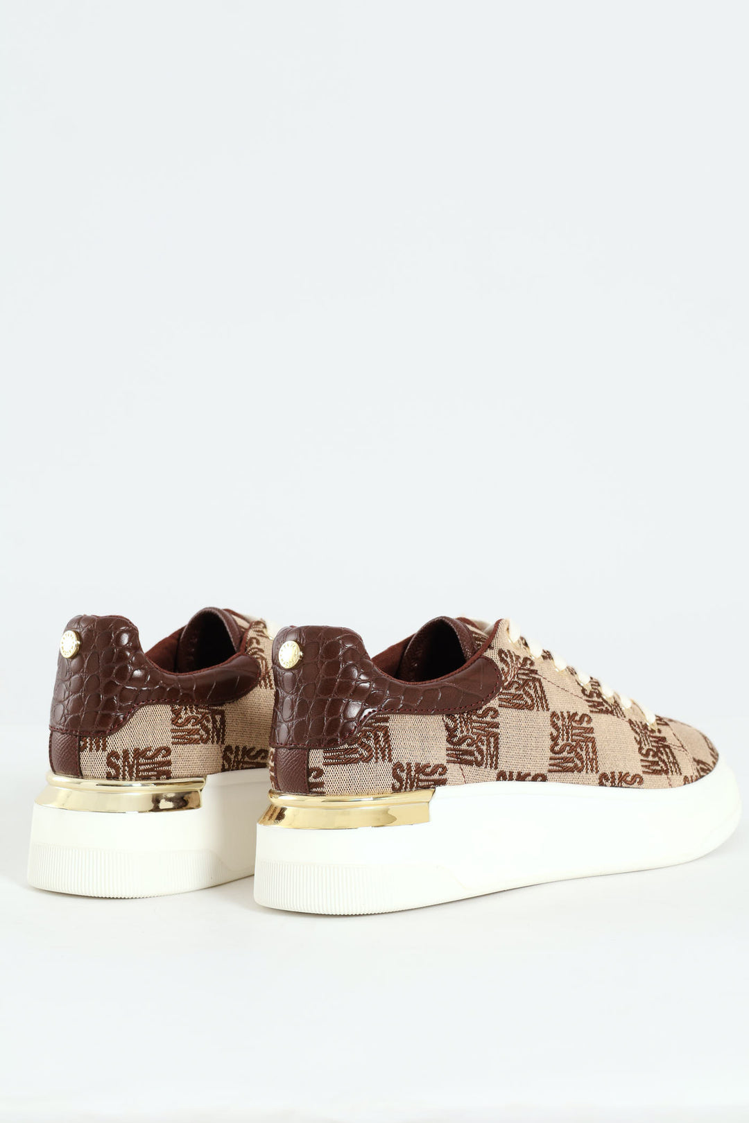 Glider Momgram Sneaker - Brown