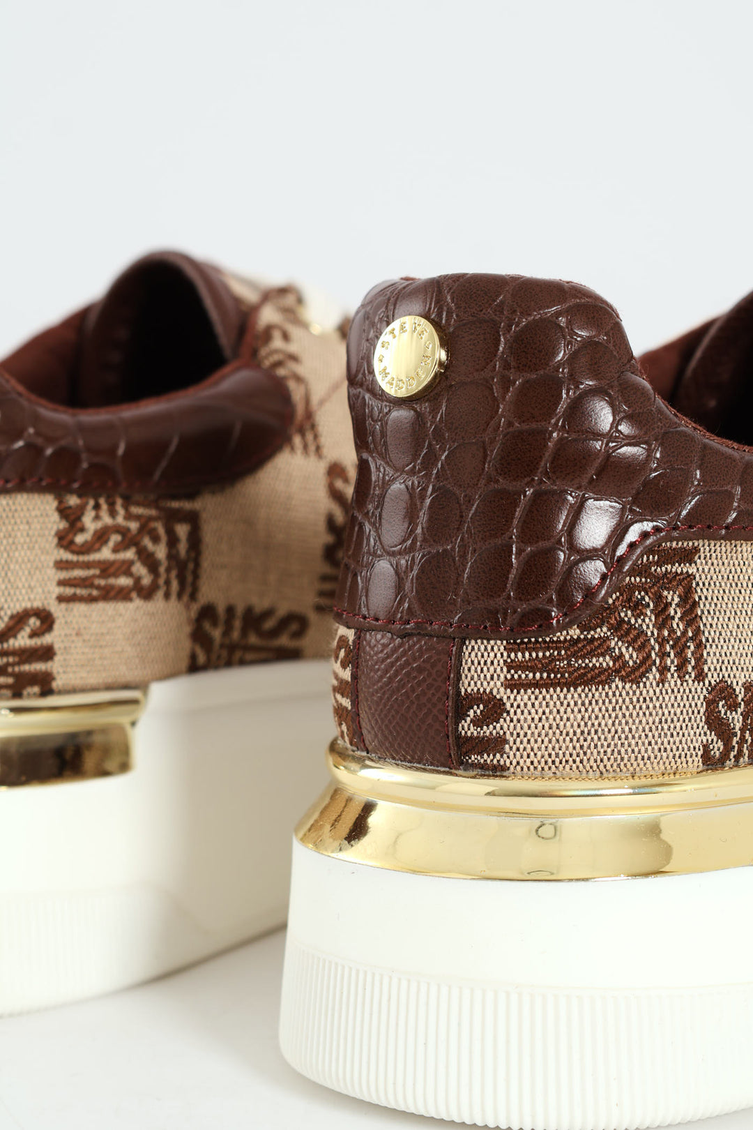 Glider Momgram Sneaker - Brown