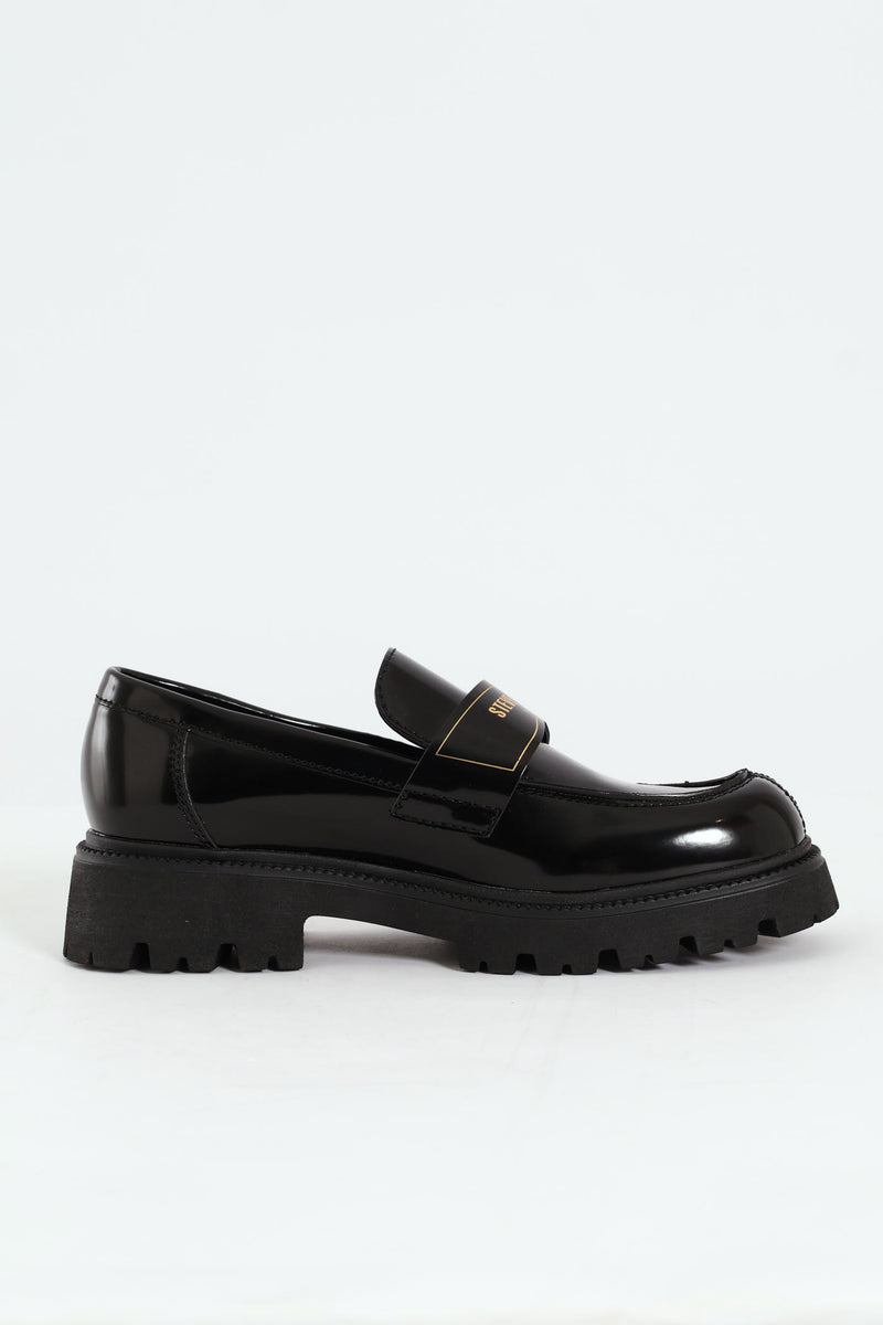File Away Chunky Loafer - Black