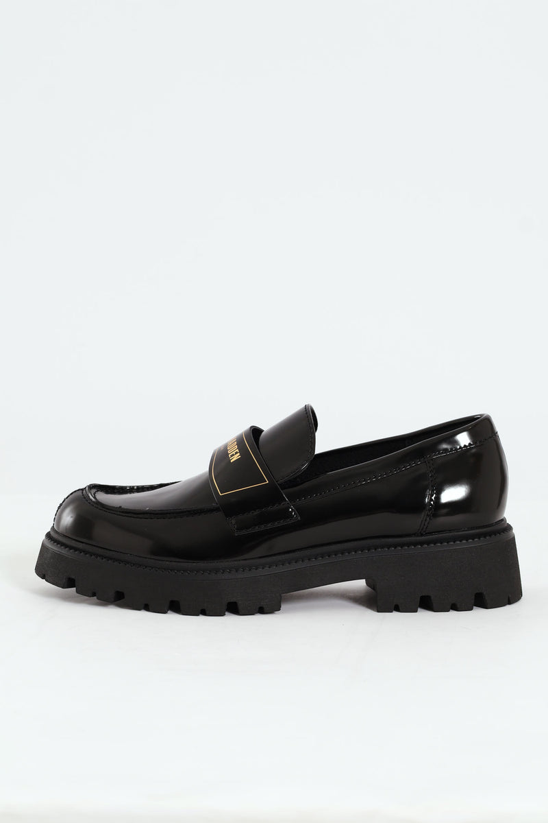 File Away Chunky Loafer - Black