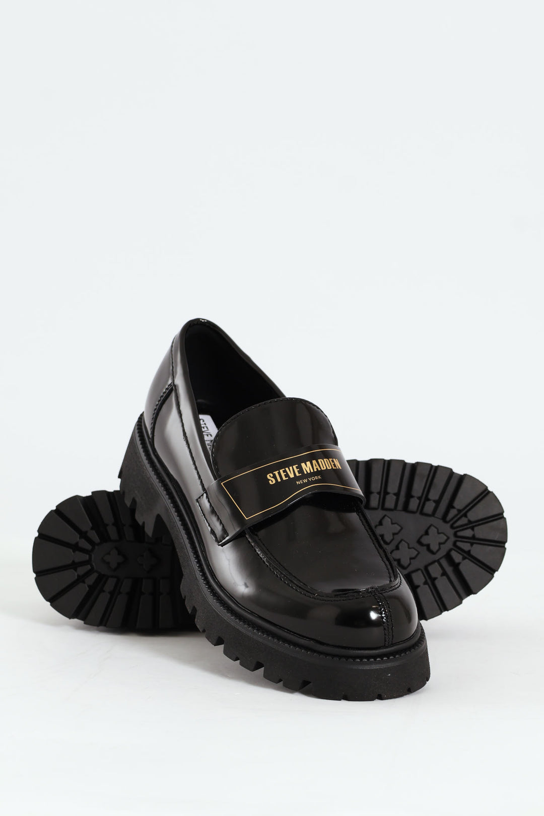 File Away Chunky Loafer - Black