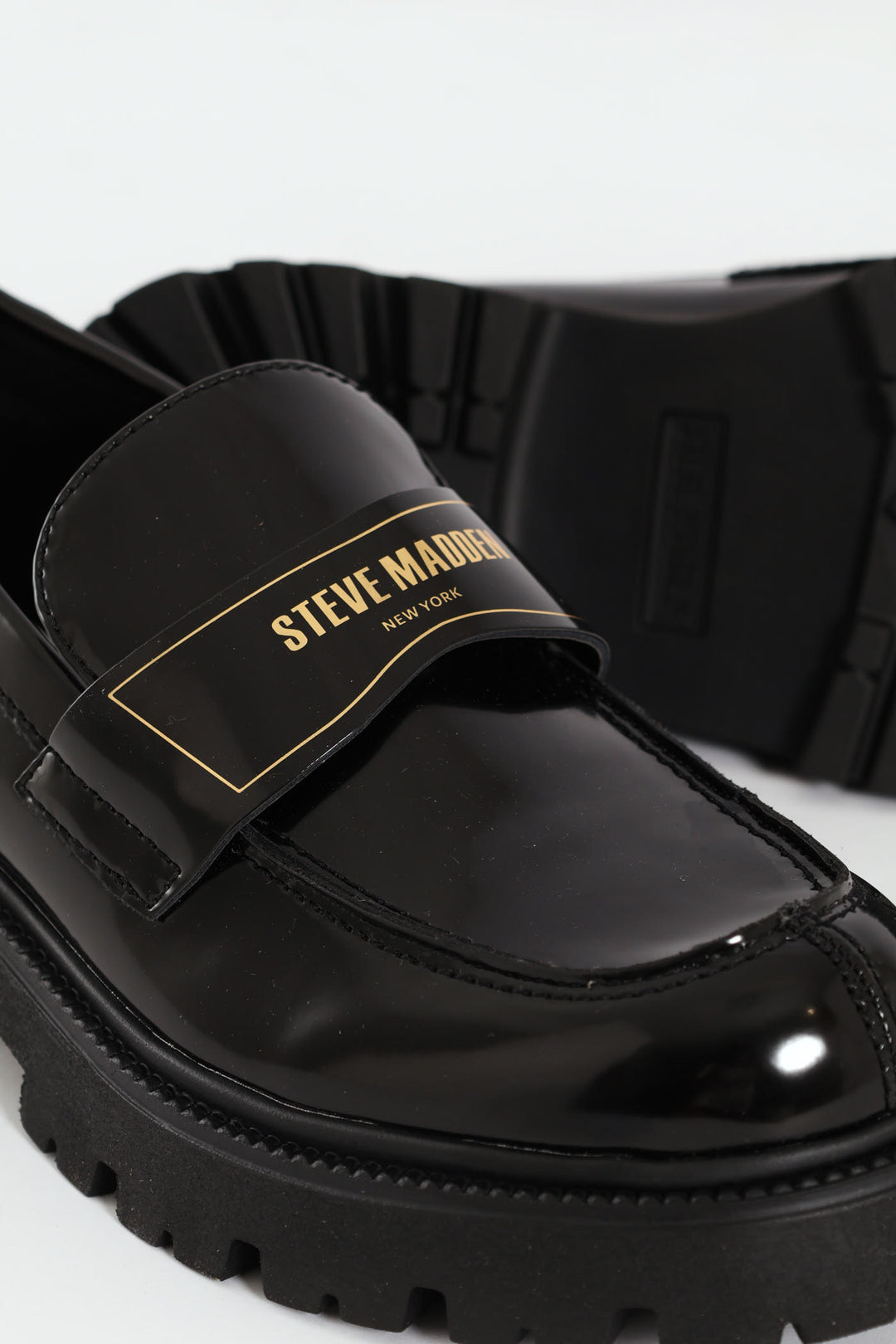 File Away Chunky Loafer - Black