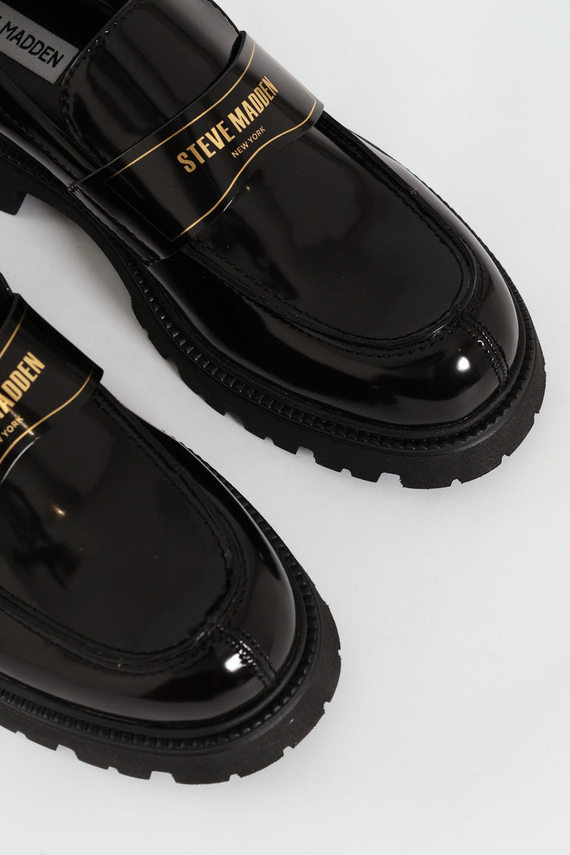 File Away Chunky Loafer - Black