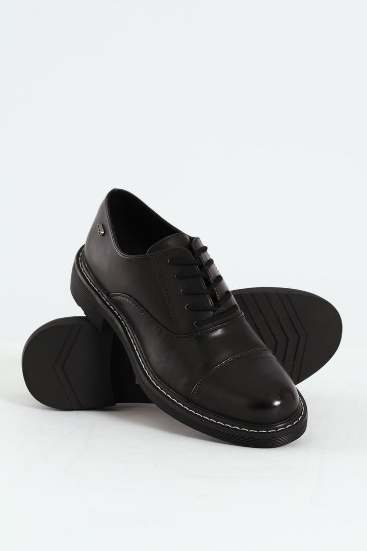 Princeton 1 Derby Shoe - Black