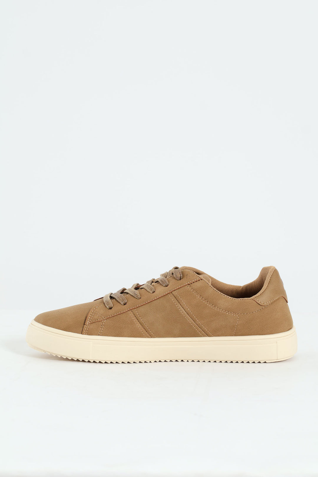 Mono Lace Up Sneaker - Taupe