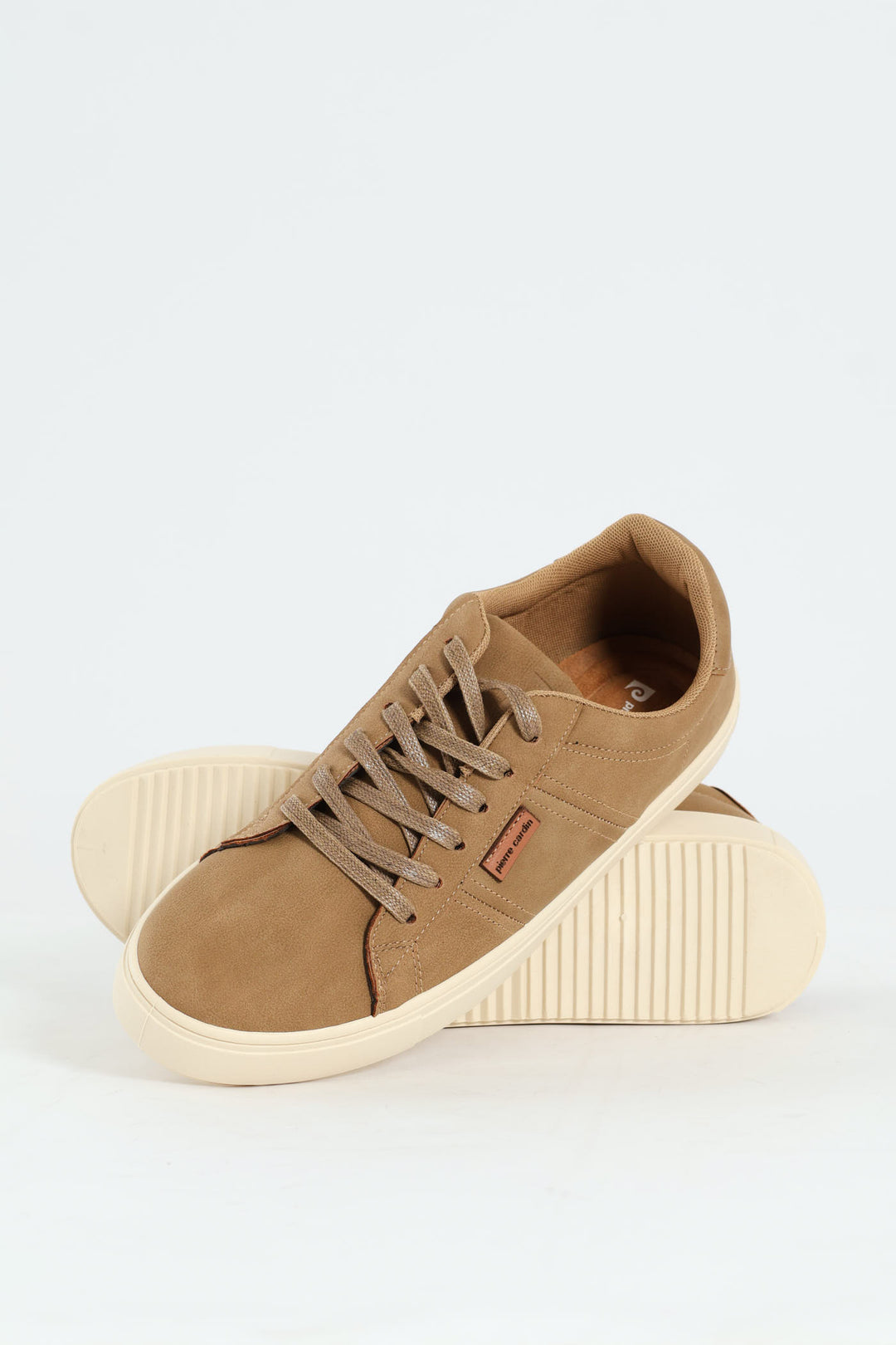 Mono Lace Up Sneaker - Taupe