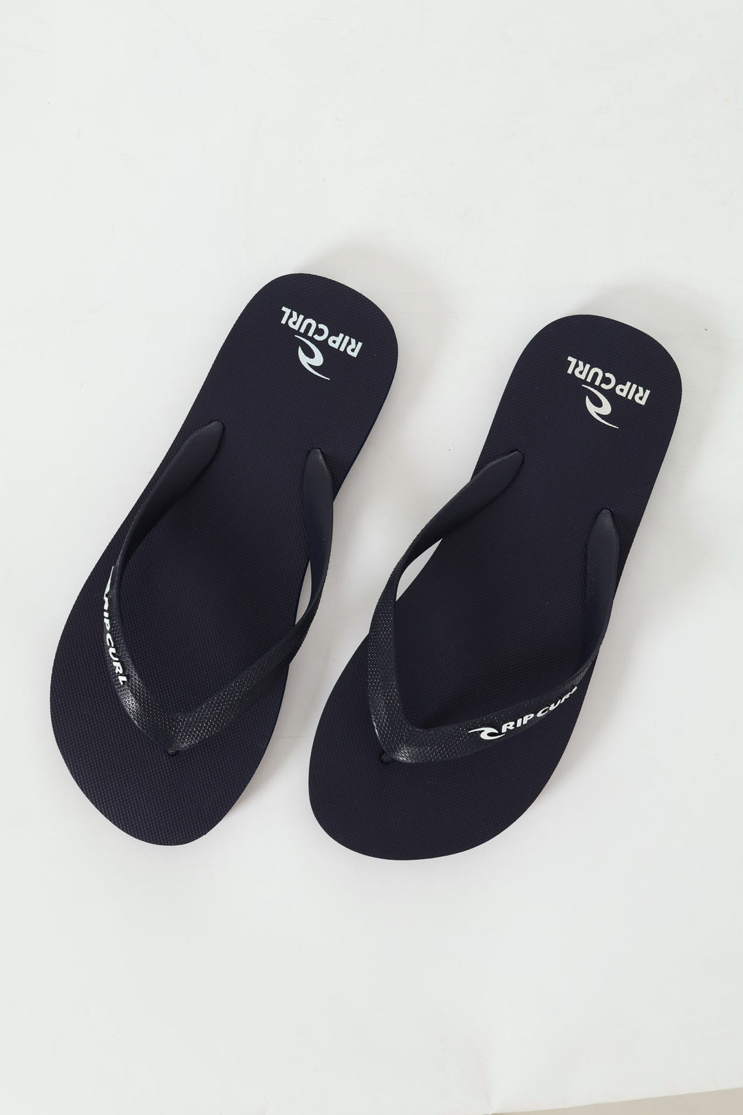 Logo Bloom Open Toe Flip Flop - Navy