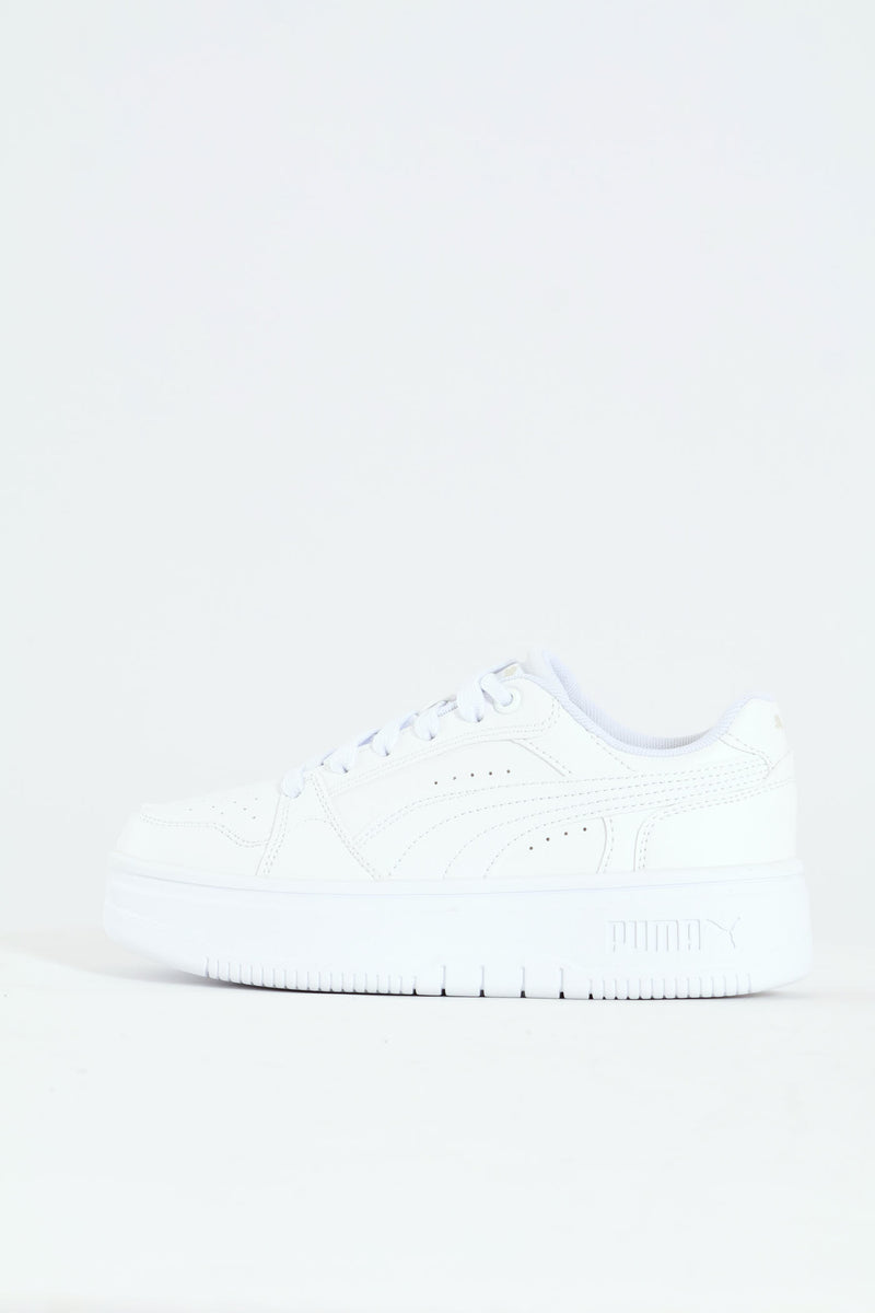 Girls Rebound Femme Jr Sneaker - White