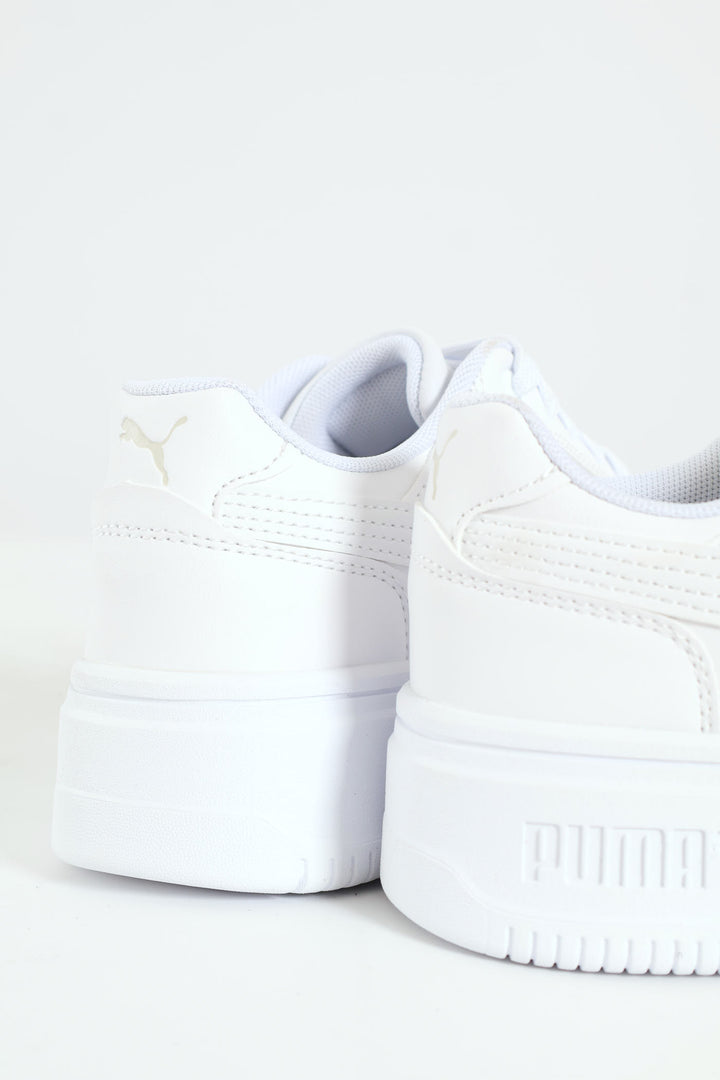 Girls Rebound Femme Jr Sneaker - White