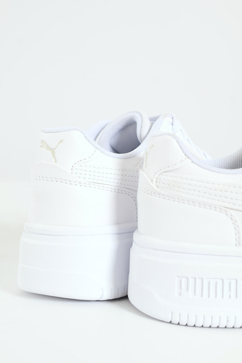 Girls Rebound Femme Jr Sneaker - White