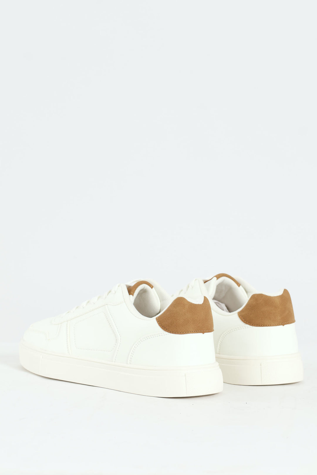 Basic Lace Up Sneaker - White