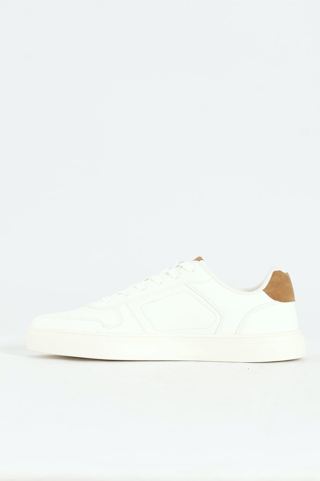 Basic Lace Up Sneaker - White