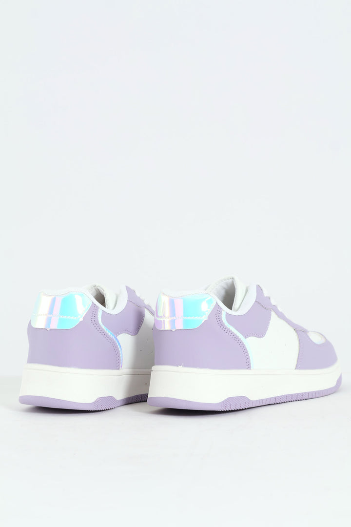 Girls Court Sneaker - Lilac