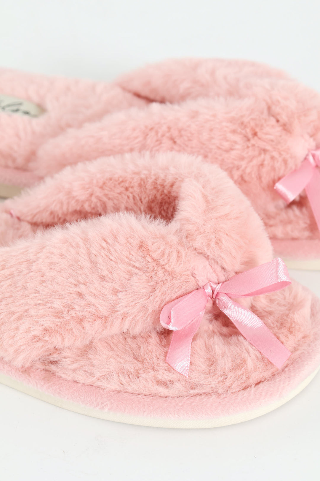 Plush Thong Slipper - Blush