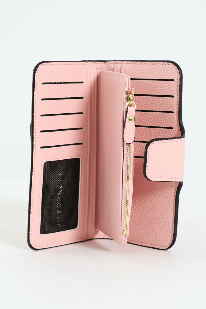 Windsor Wallet - Light Pink