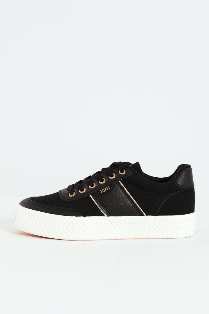 Danielle Pu Sneaker - Black