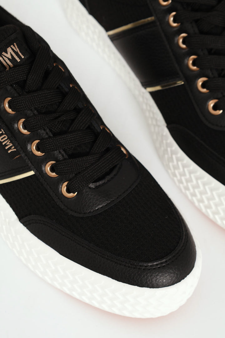 Danielle Pu Sneaker - Black