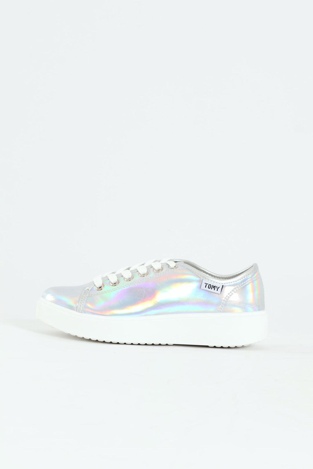 Flick Metallic Sneaker - Silver