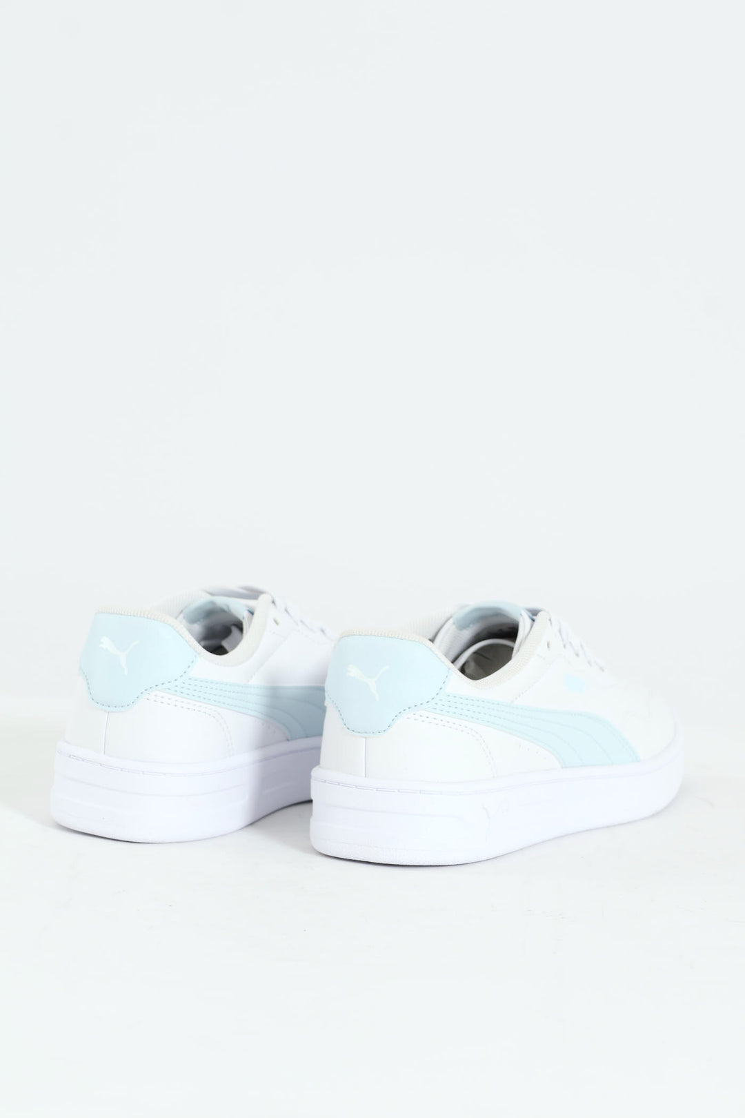 Court Lally Sneaker - White/Light Blue