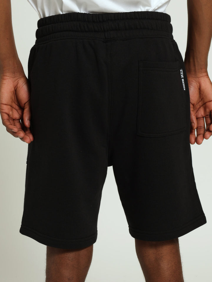 Brody Jogger Shorts - Black
