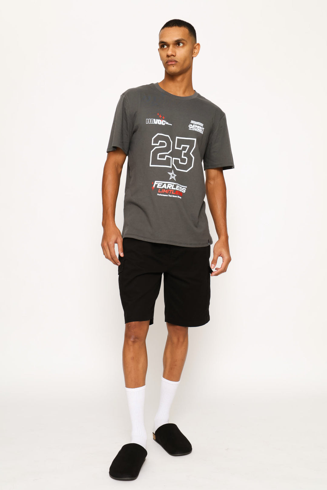 Basic Cargo Short - Black