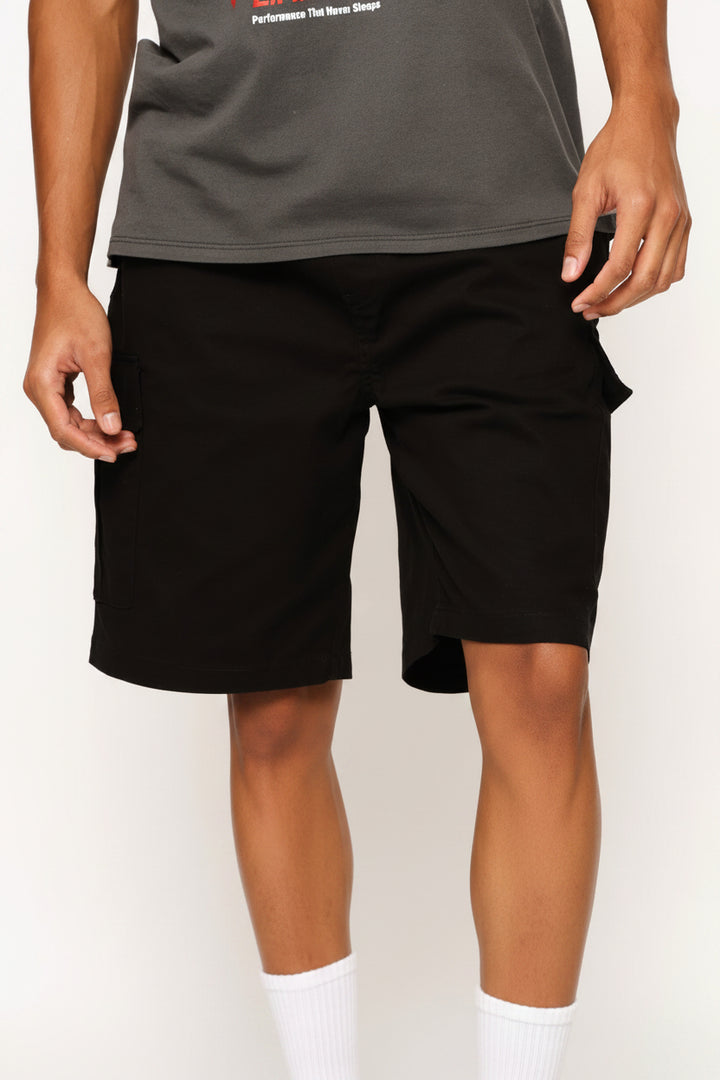 Basic Cargo Short - Black