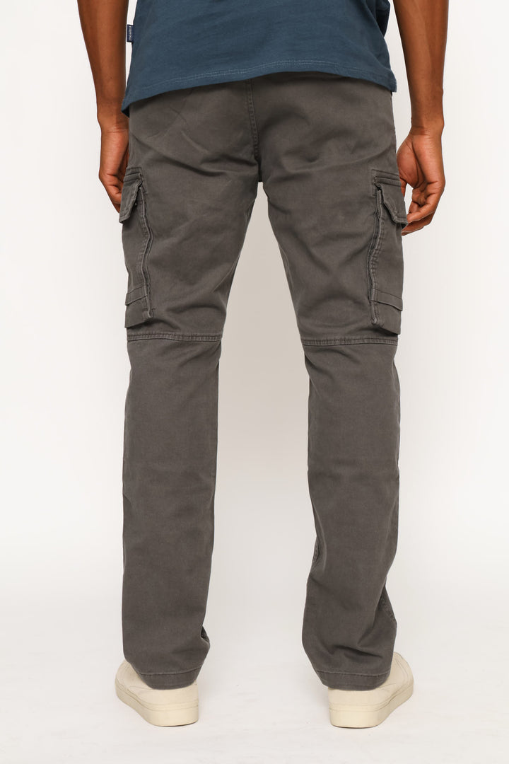 Cargo Side Bellows Pocket Pant - Charcoal