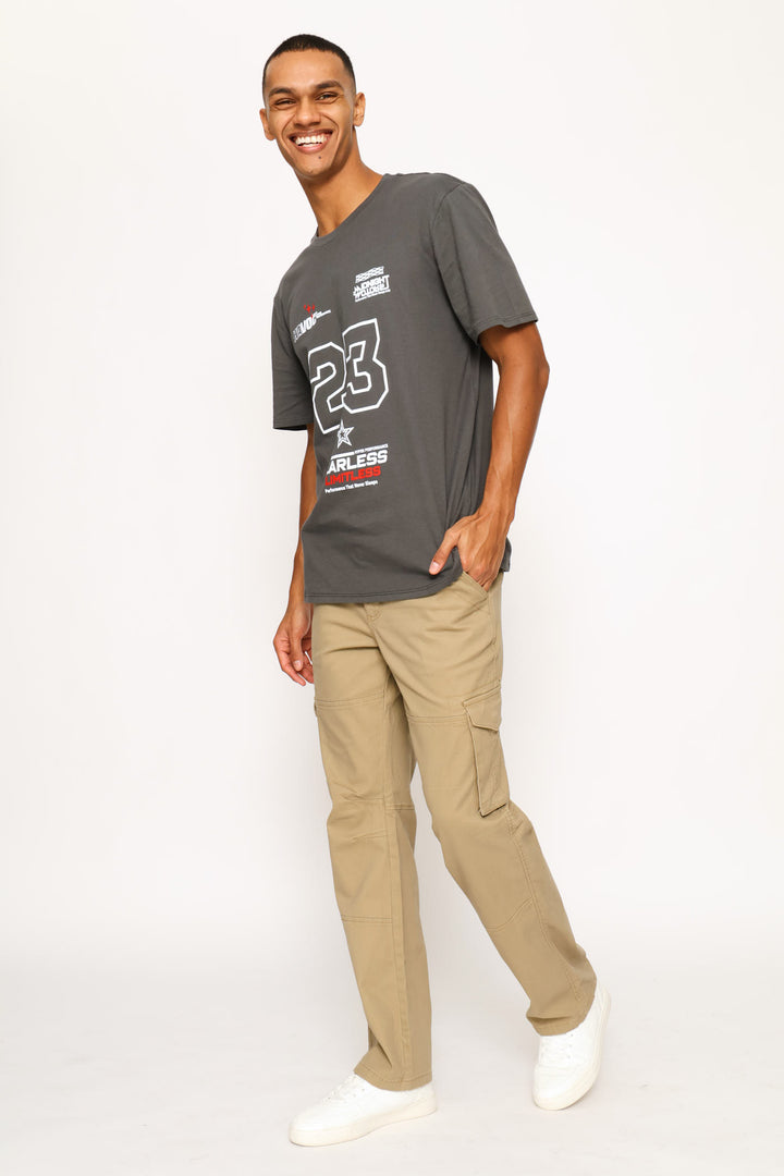Utility Cargo Pants - Dark Stone
