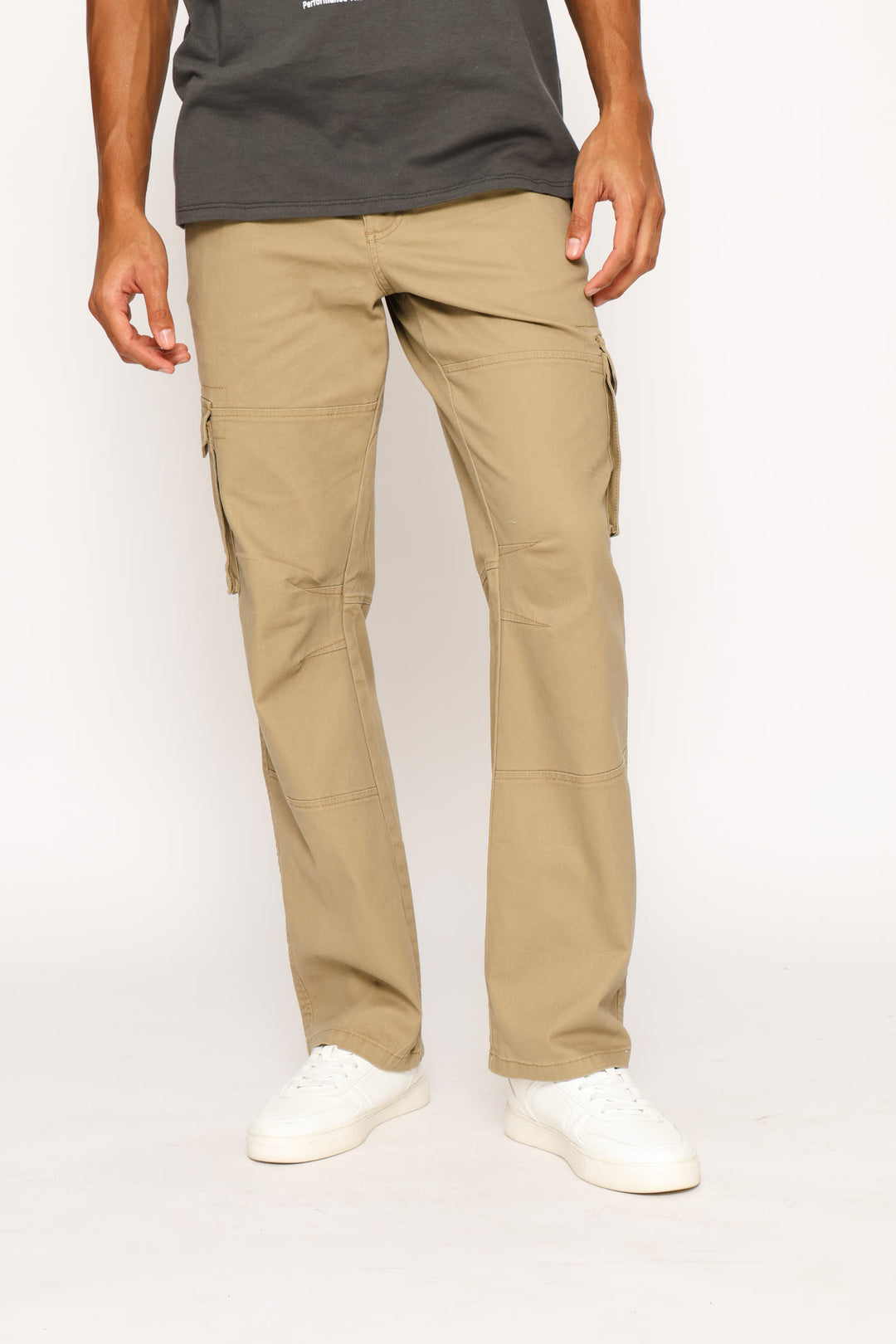 Utility Cargo Pants - Dark Stone