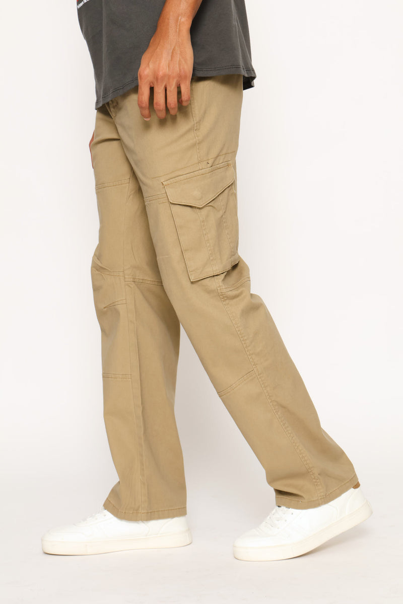 Utility Cargo Pants - Dark Stone