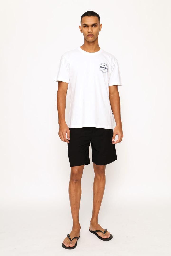 Classic Corp Linen Shorts - Black