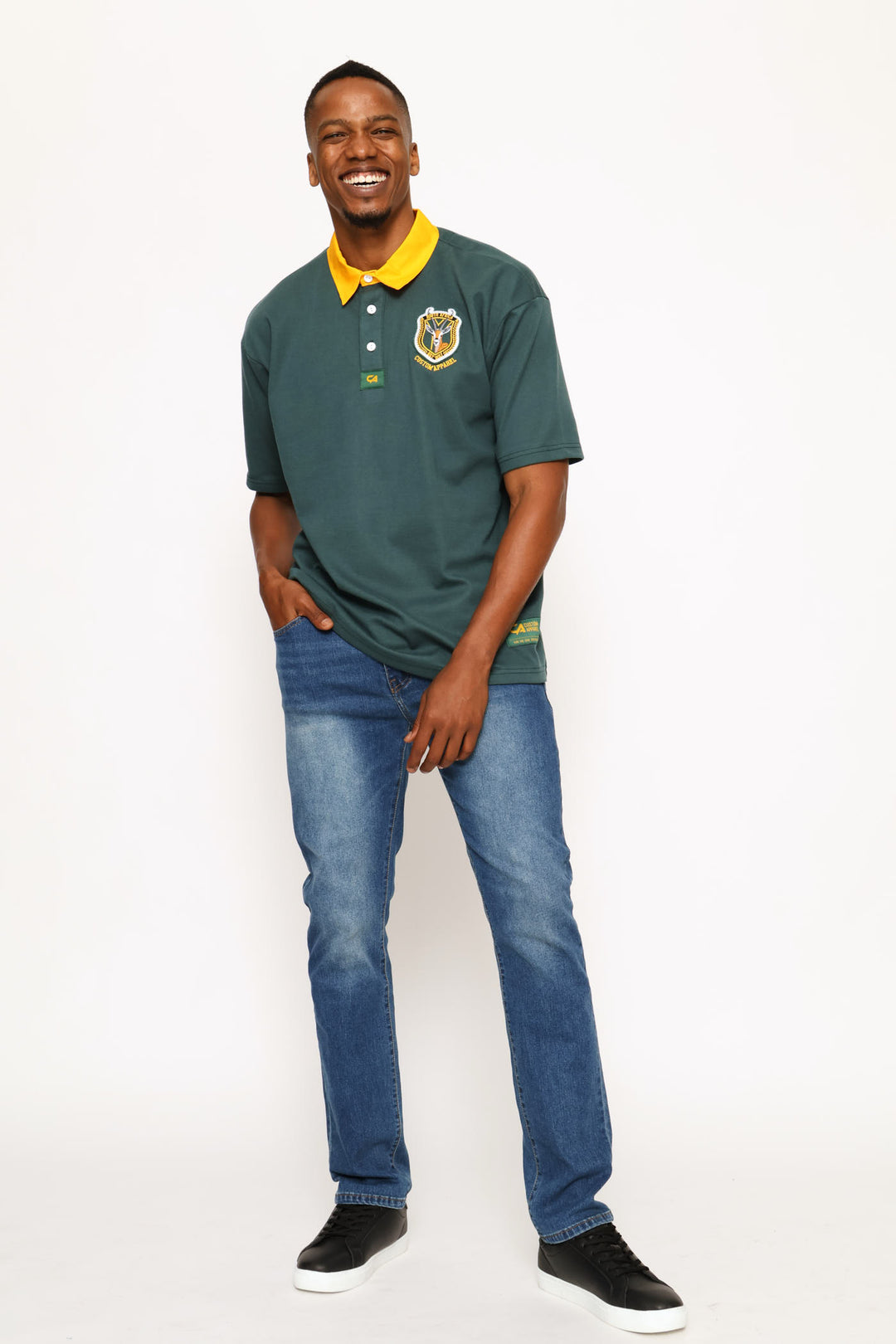 Plain Supporter Golfer - Forest Green
