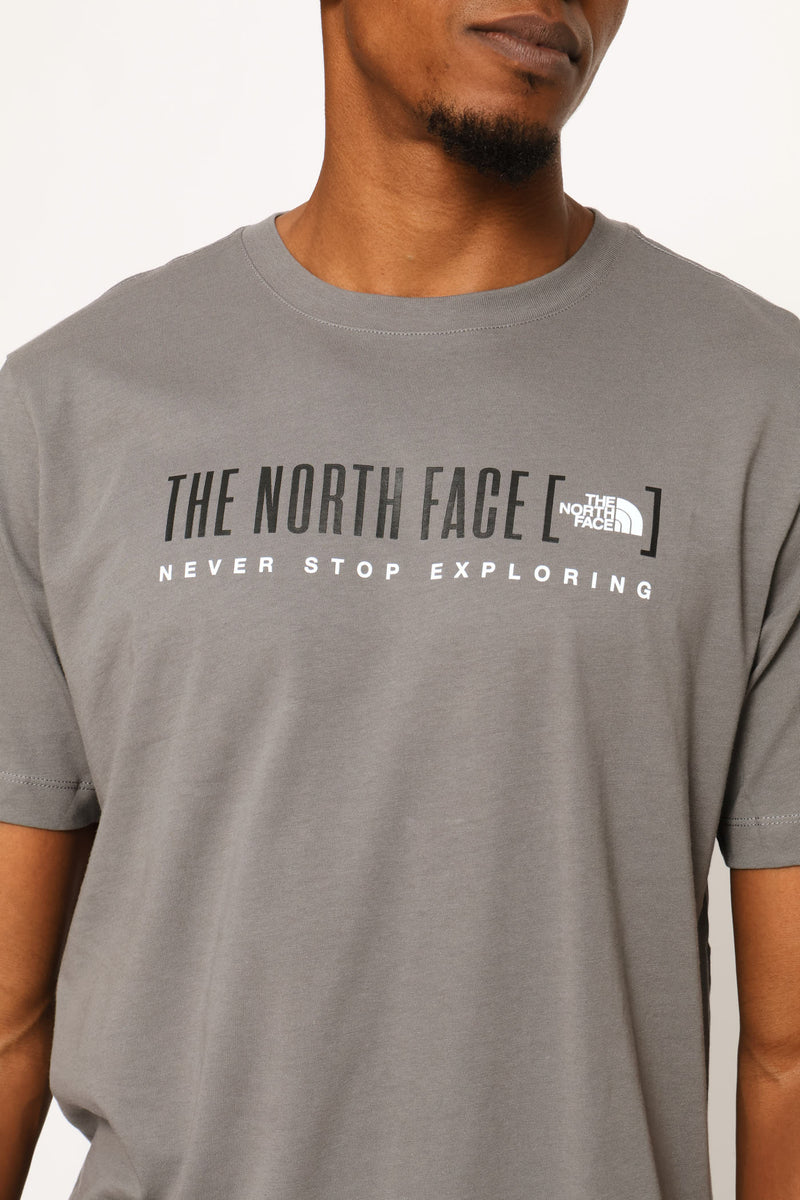 Bracket Logo Tee - Grey