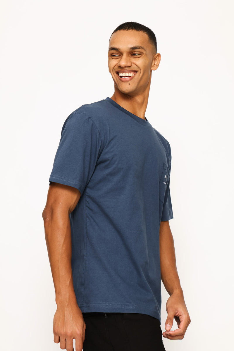 Classic Surf Logo Tee - Navy