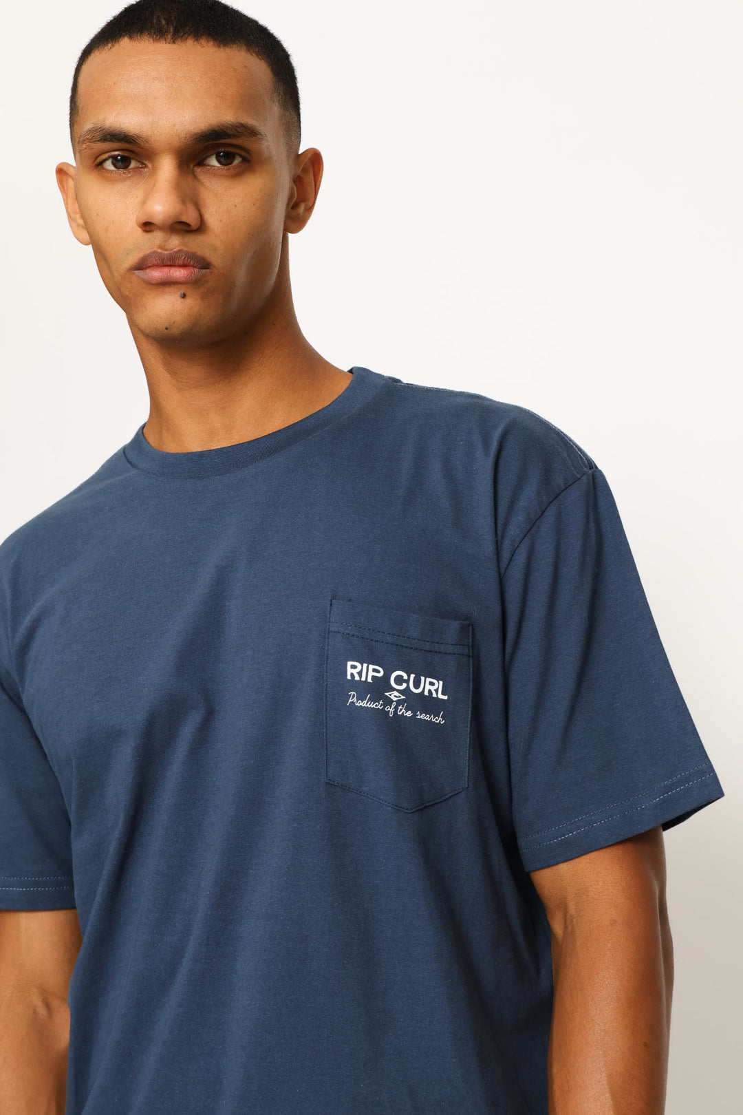Classic Surf Logo Tee - Navy