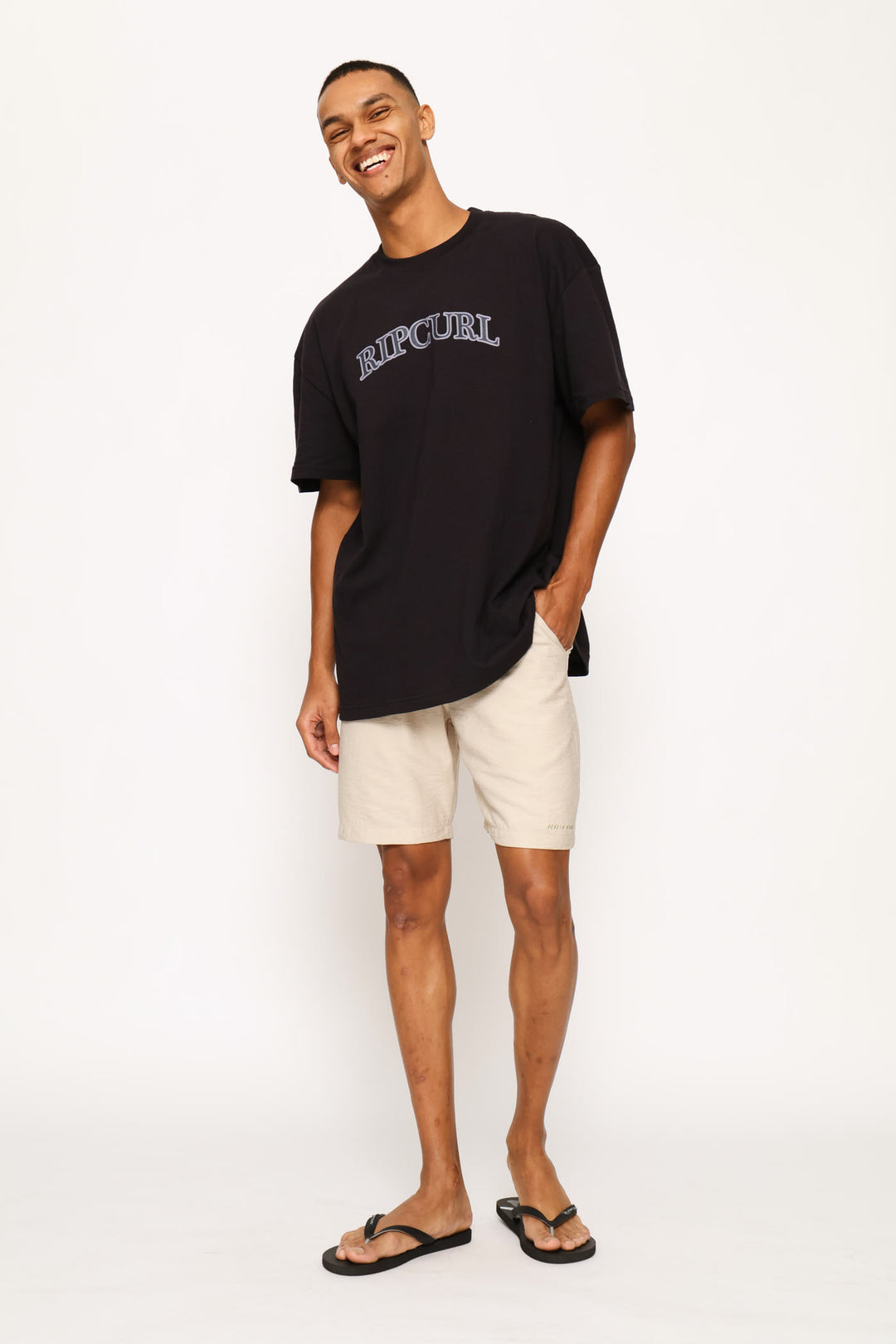 Classic Corp Linen Shorts - Oatmeal
