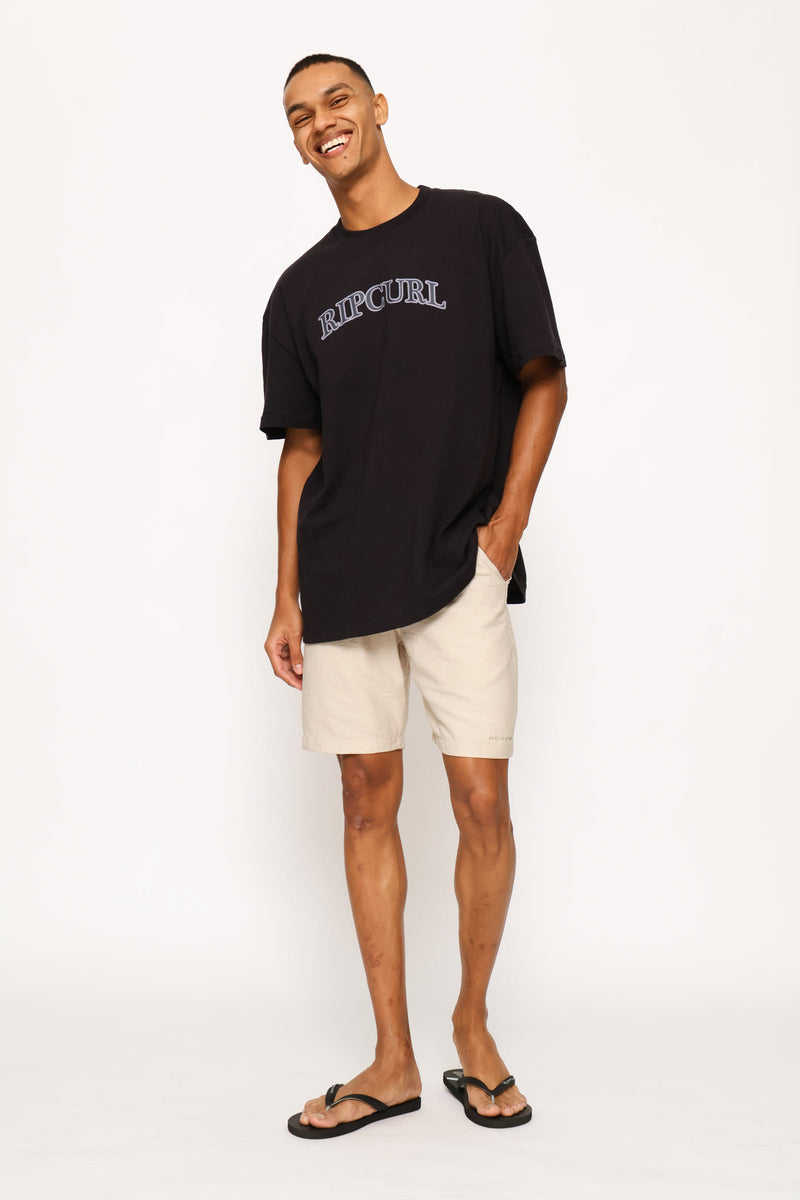 Classic Corp Linen Shorts - Oatmeal