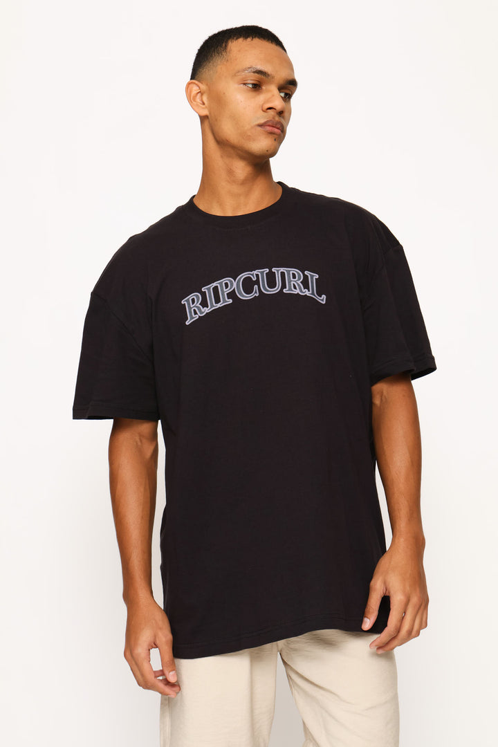 Disorder Arc Oversized Tee - Black