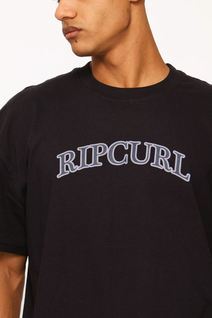 Disorder Arc Oversized Tee - Black
