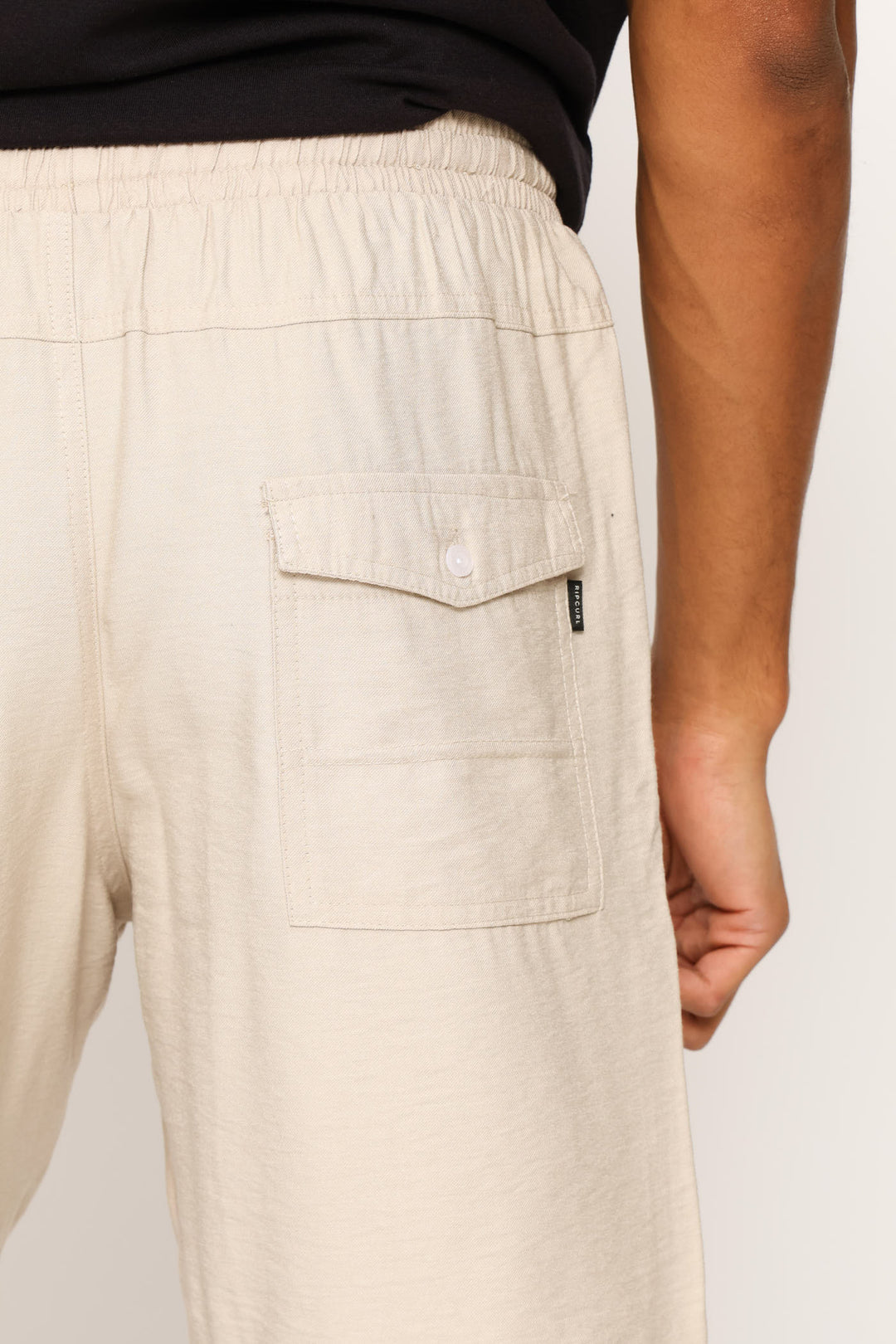 Classic Corp Linen Shorts - Oatmeal