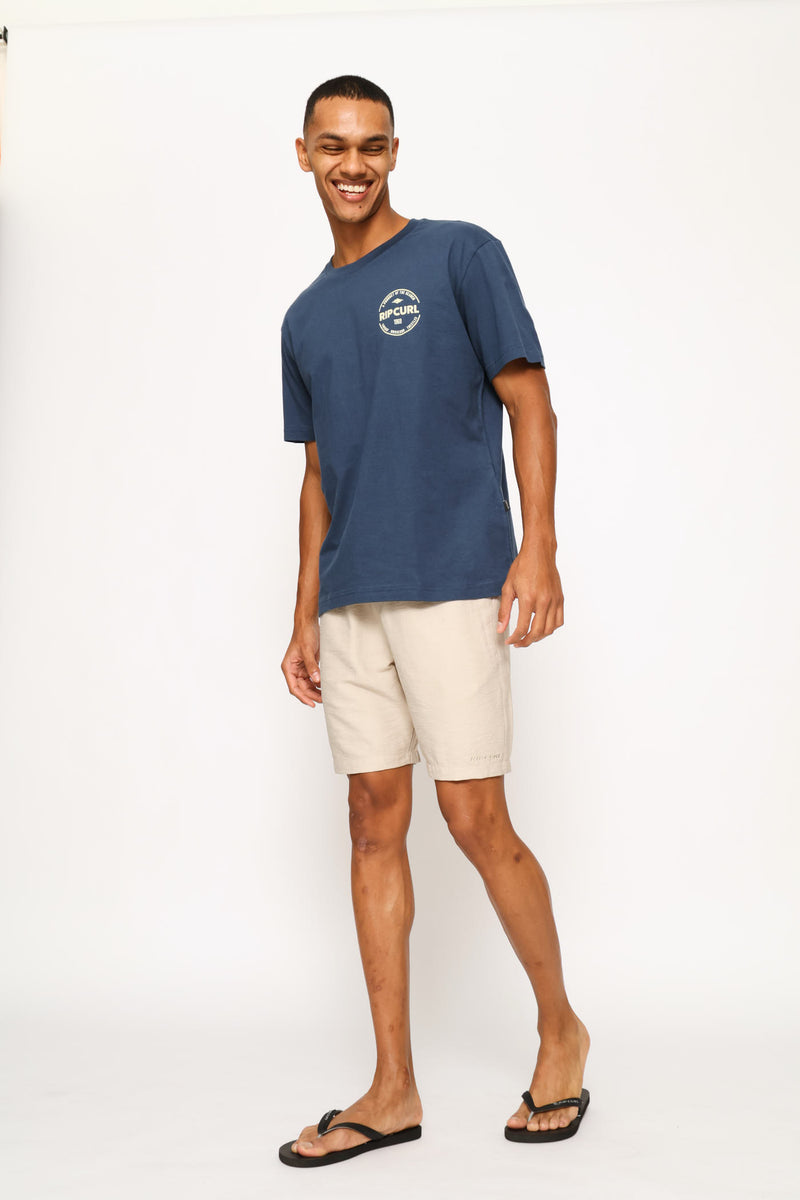 Stapler  Tee - Navy