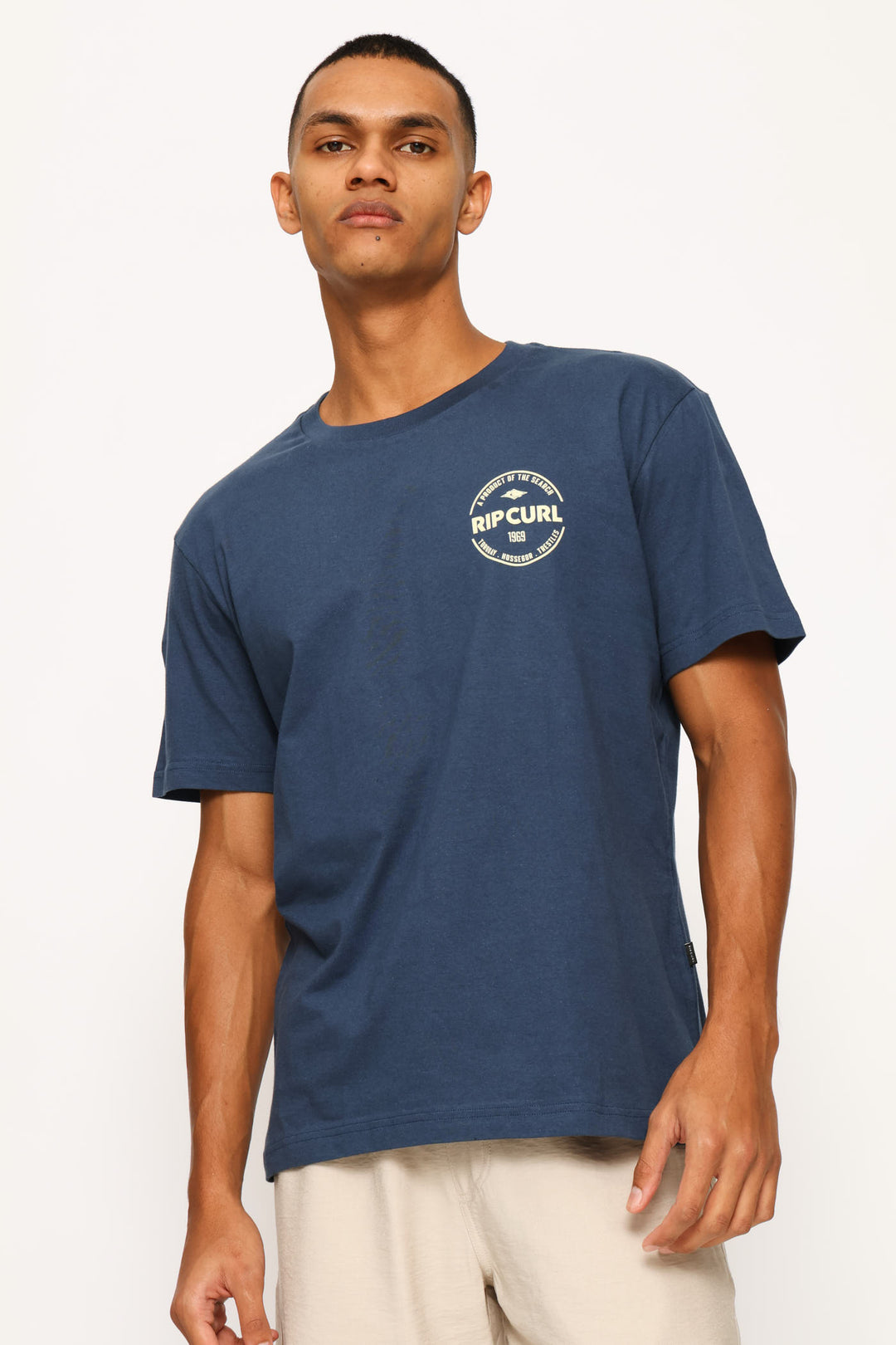 Stapler  Tee - Navy