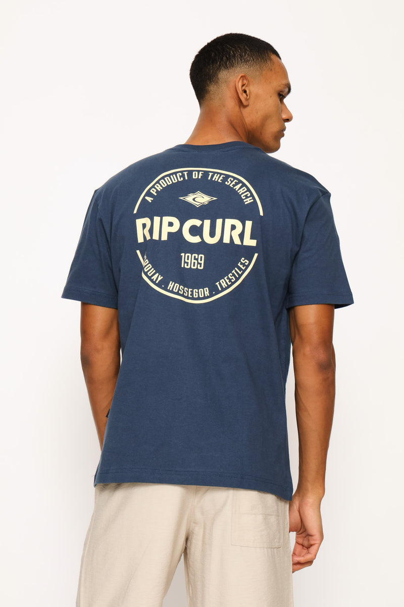 Stapler  Tee - Navy
