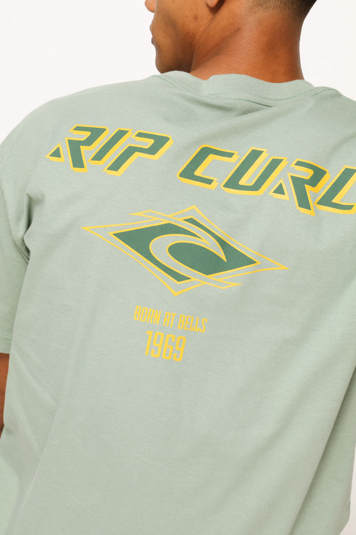 Fade Out Icon Tee - Sage