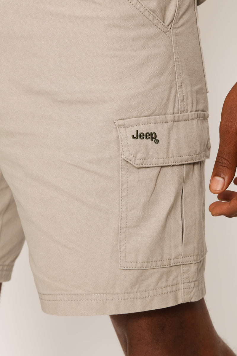 Willys Mountain Man 21Cm Cargo Shorts - Khaki